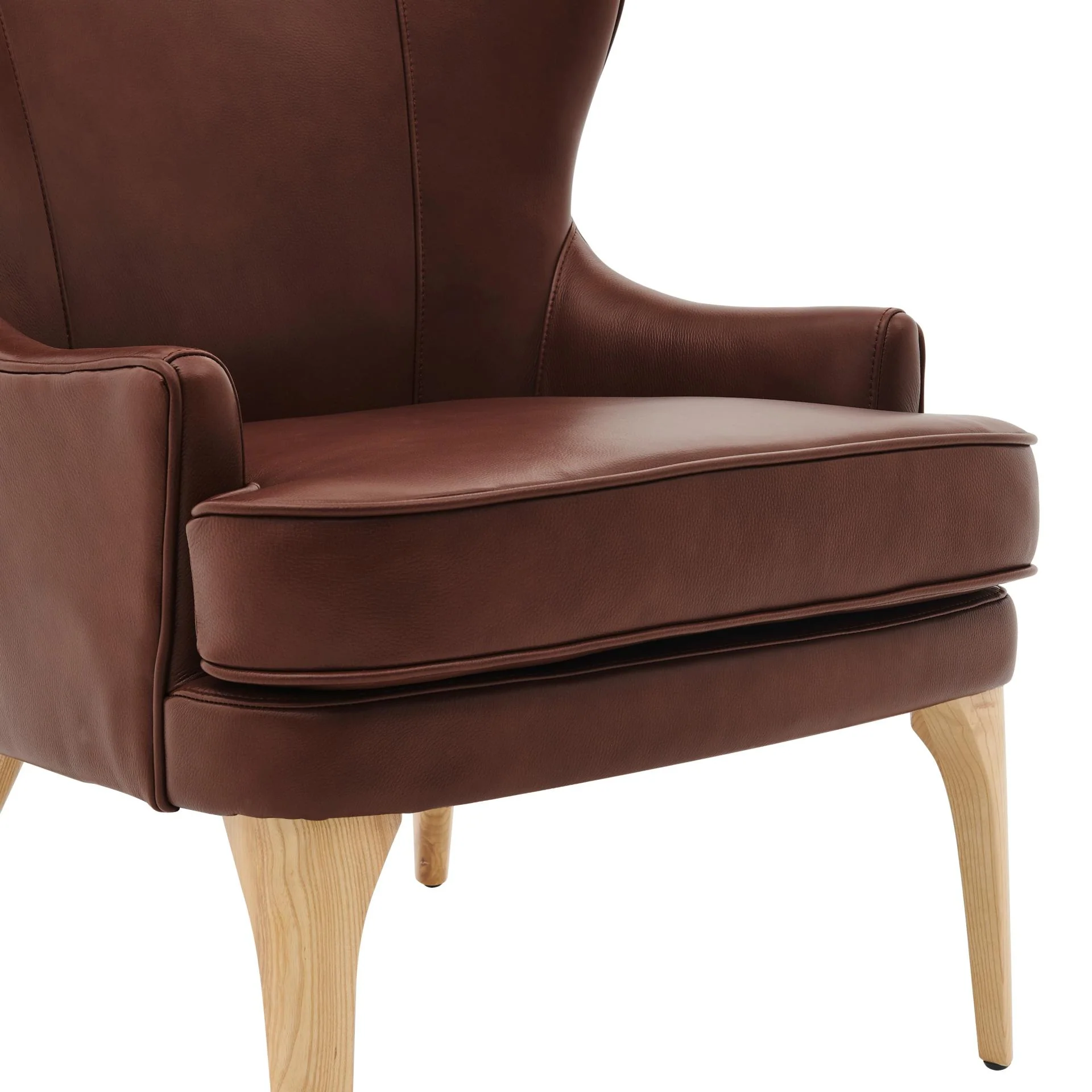 New Pacific Direct Bjorn Top Grain Leather Accent Chair 1900155-426 - Image 7