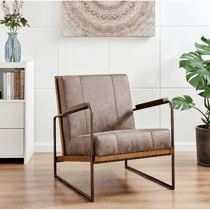 New Pacific Direct Damian Fabric Accent Chair 9900021-277