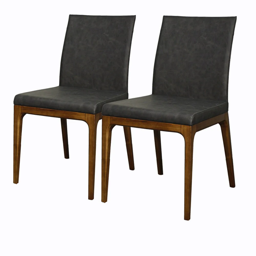 New Pacific Direct Devon PU Leather Chair, (Set of 2) 448237P-758-W - Image 3