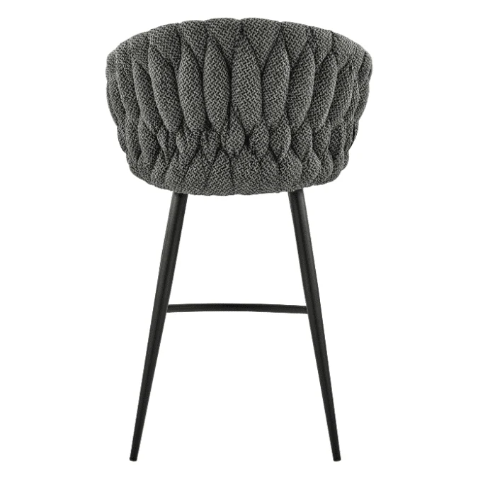 New Pacific Direct Fabian Fabric/ PU Counter Stool w/ Arms 1240016-5776 - Image 6