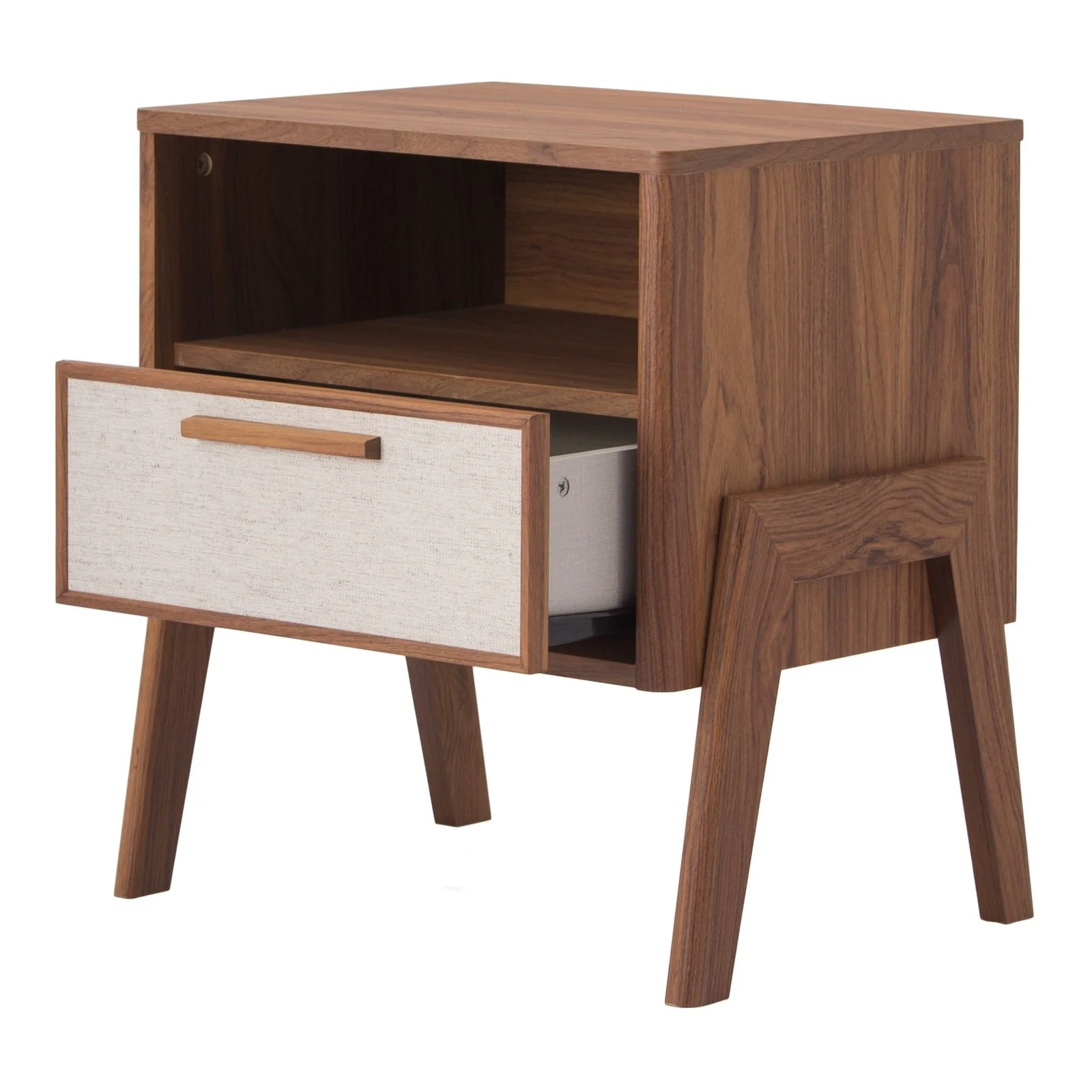 New Pacific Direct Heaton Side Table 1 Drawer 1340010 - Image 2