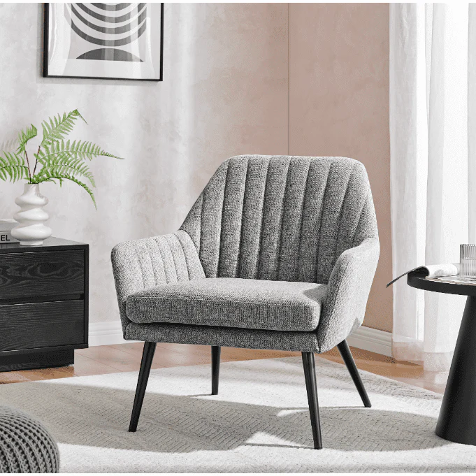 New Pacific Direct Jolene Fabric Accent Arm Chair 9300125-703