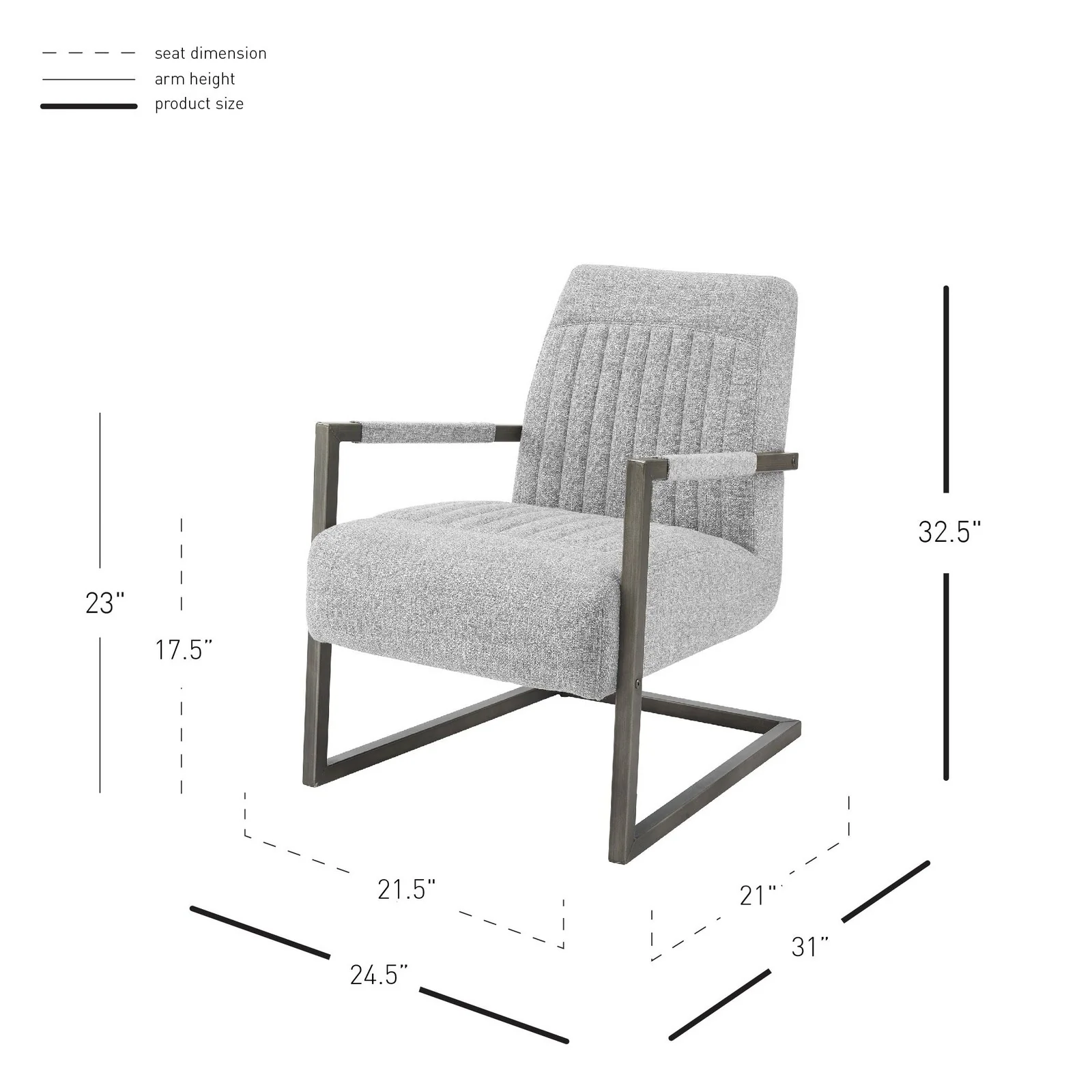 New Pacific Direct Jonah Fabric Accent Arm Chair 1060031-218 - Image 10