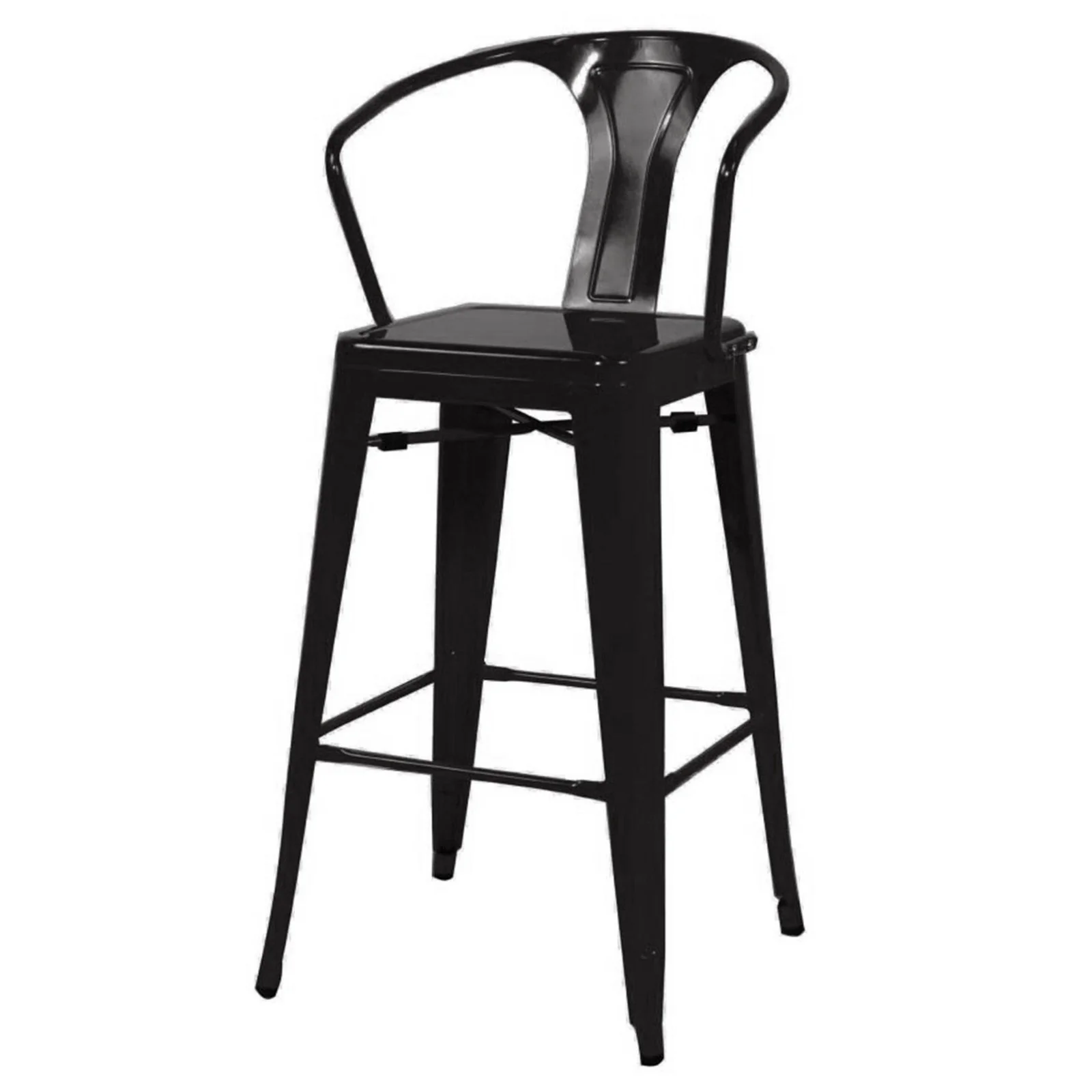 New Pacific Direct Metropolis Metal Counter Stool, (Set of 4) 938526-B - Image 2