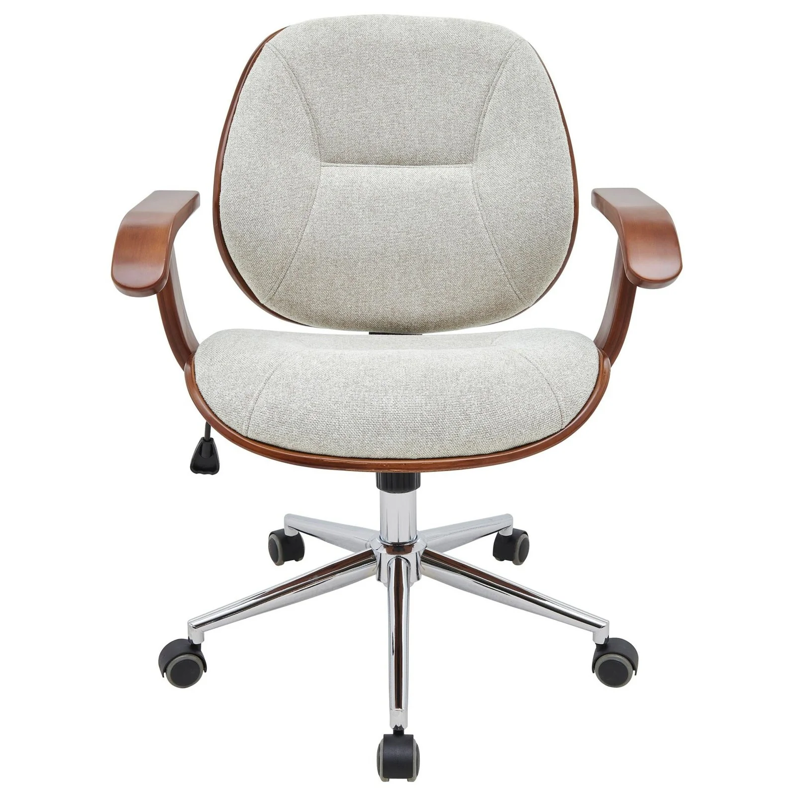 New Pacific Direct Samuel Fabric Bamboo Office Chair w/ Armrest 1160031-406WL - Image 4