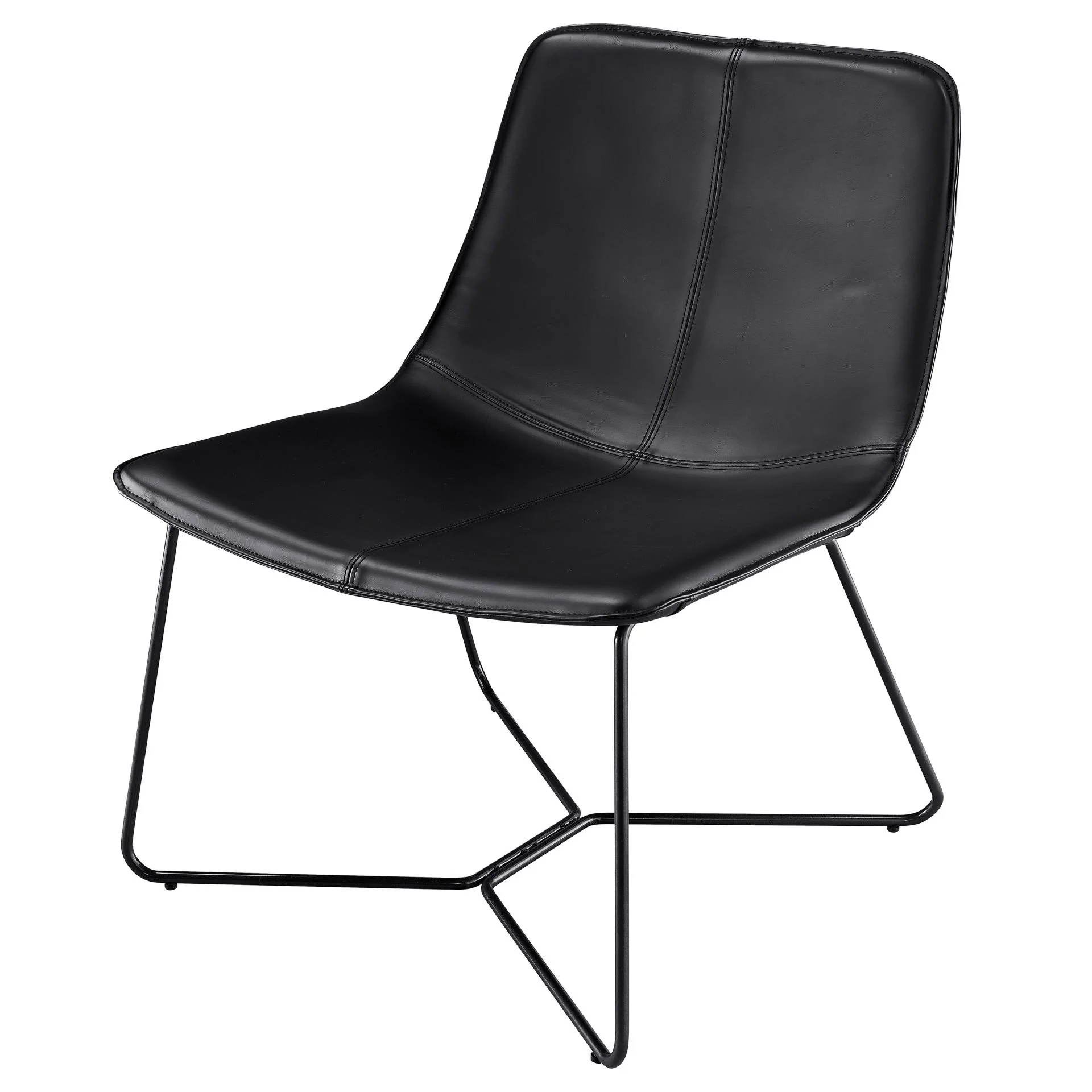 New Pacific Direct Zuma PU Leather Accent Chair 9300077-534 - Image 2