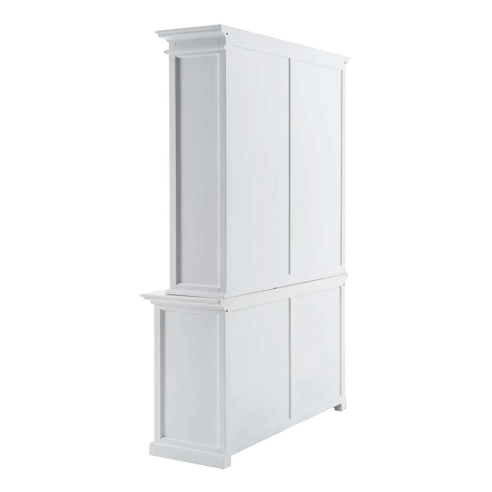 NovaSolo Halifax Buffet Hutch Unit with 6 Shelves White BCA608 - Image 7