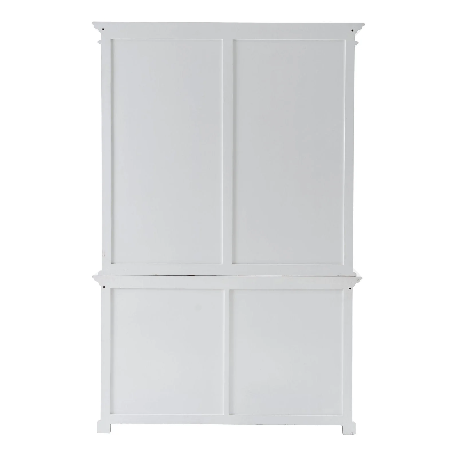 NovaSolo Halifax Buffet Hutch Unit with 8 Shelves White BCA609 - Image 9