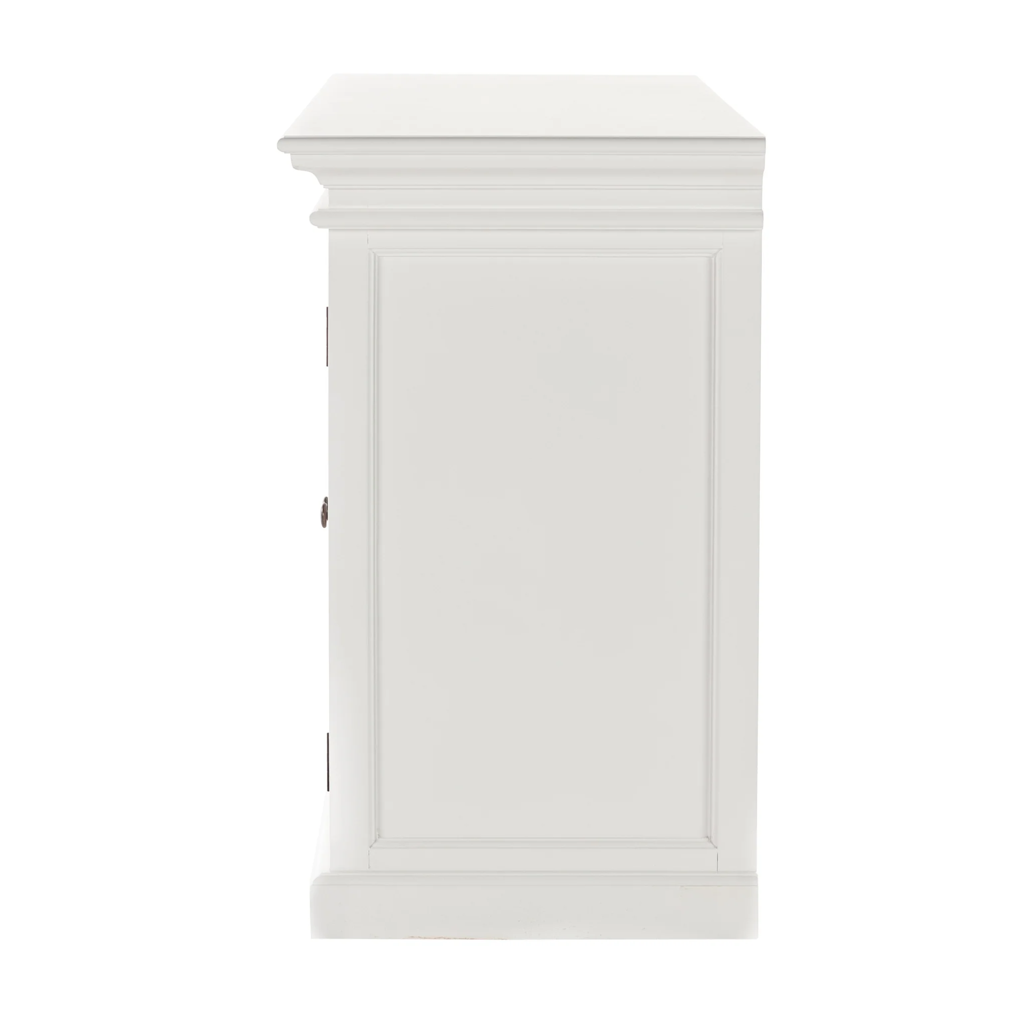 NovaSolo Halifax Buffet with 4 Glass Doors in Classic White B196 - Image 6