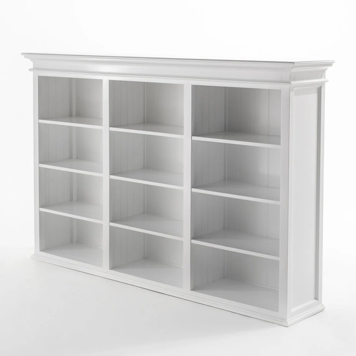 NovaSolo Halifax Hutch Unit with 6 Glass Doors in Classic White BCA611 - Image 27