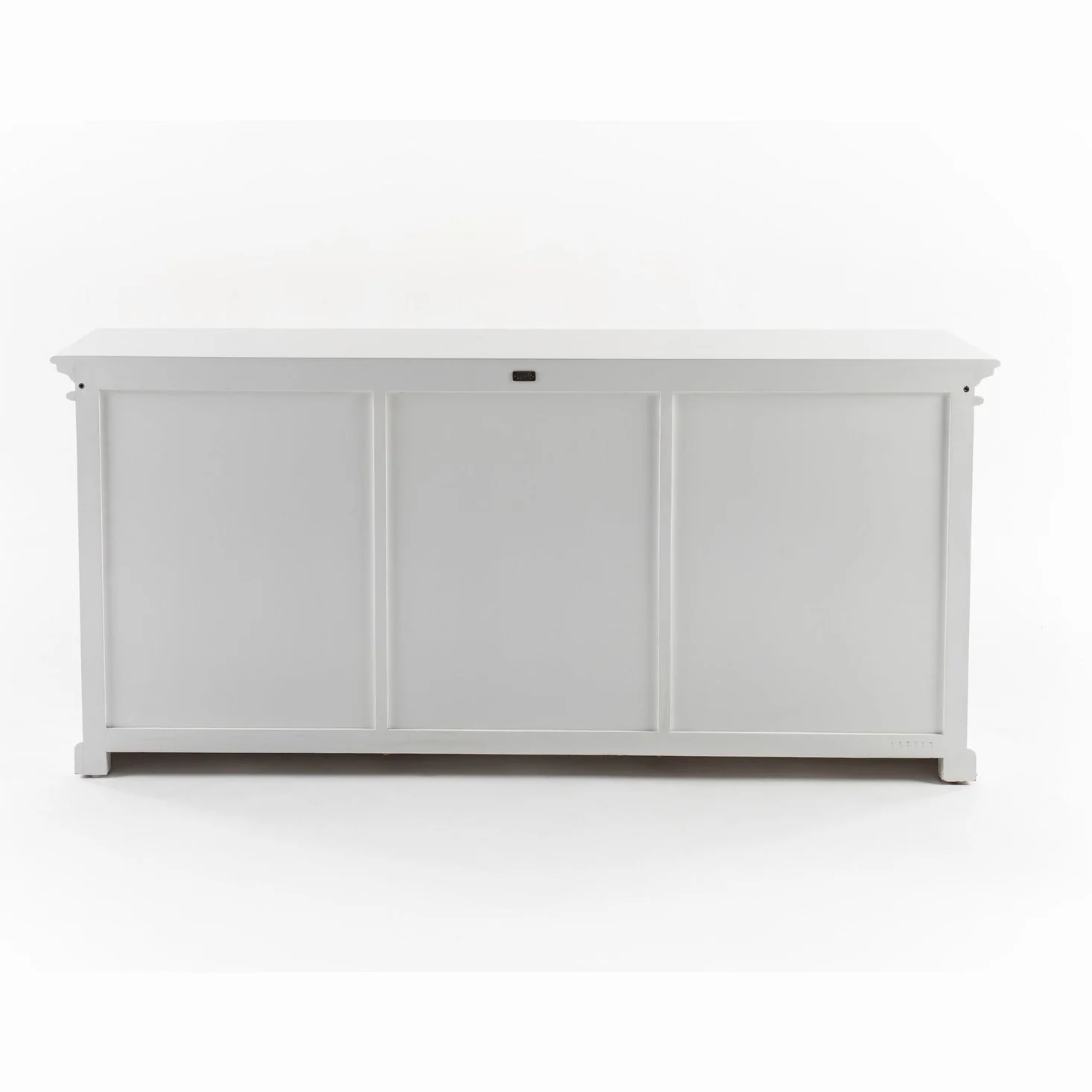 NovaSolo Halifax Hutch Unit with 6 Glass Doors in Classic White BCA611 - Image 37