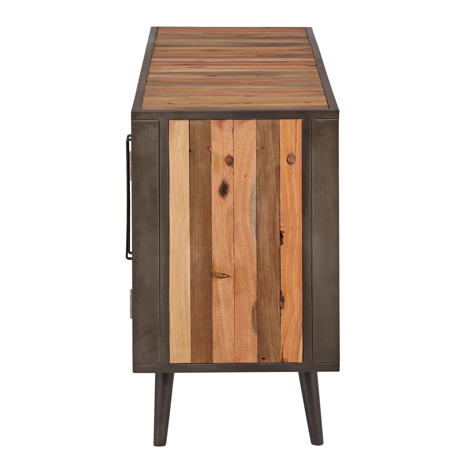 NovaSolo Nordic TV Dresser 3 Doors Natural Boat Wood KK NO 19005 - Image 6