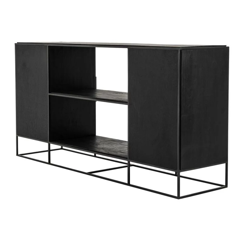 NovaSolo Rustika Sideboard 2 Doors Open Shelving Two-tone CPP 19006 - Image 5