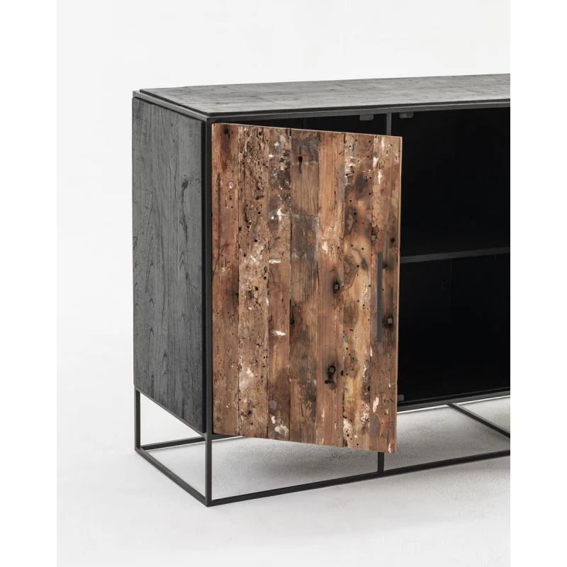 NovaSolo Rustika Sideboard 4 Doors Two-tone CPP 19005 - Image 9