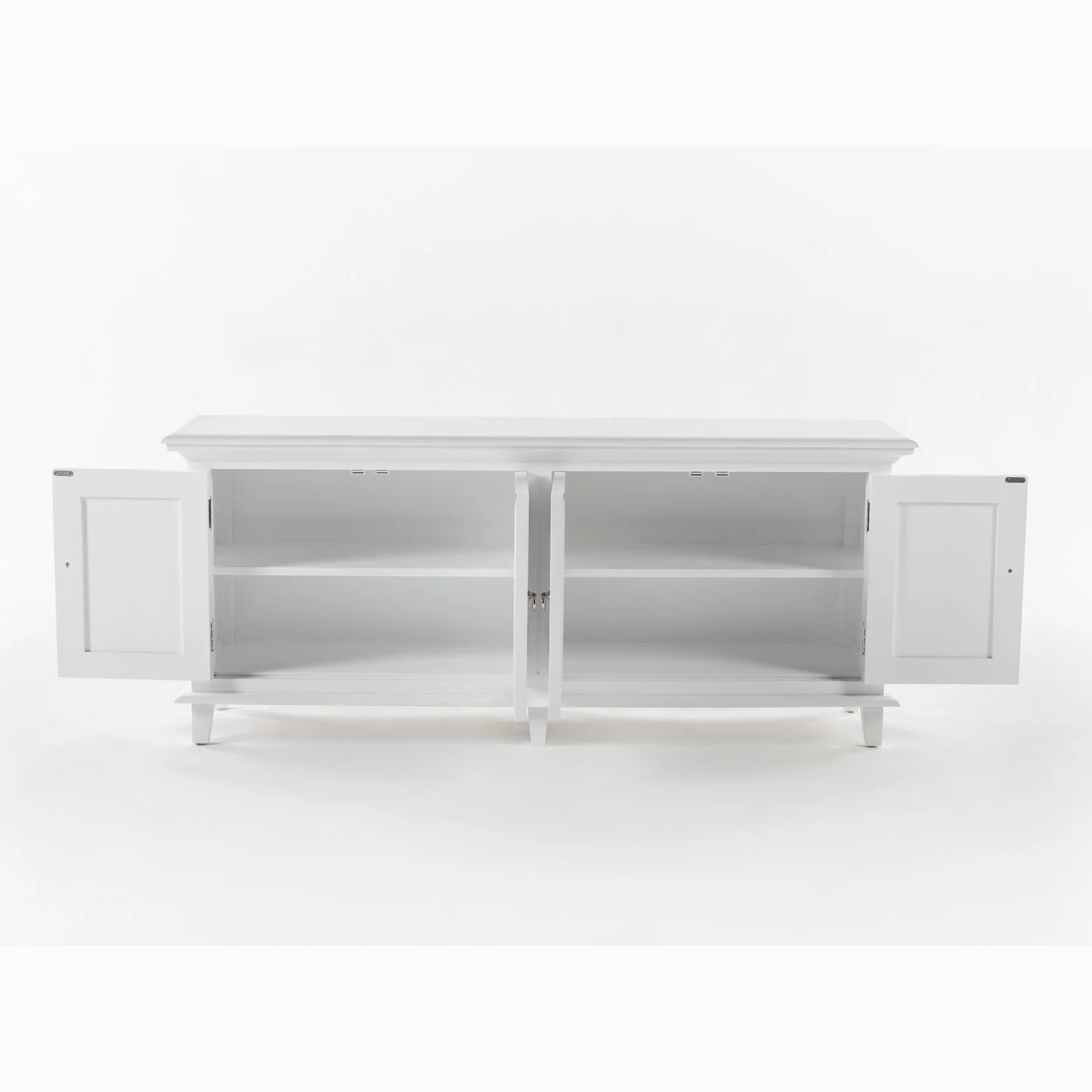 NovaSolo Skansen Double-Bay Hutch Unit in Classic White CA643 - Image 34