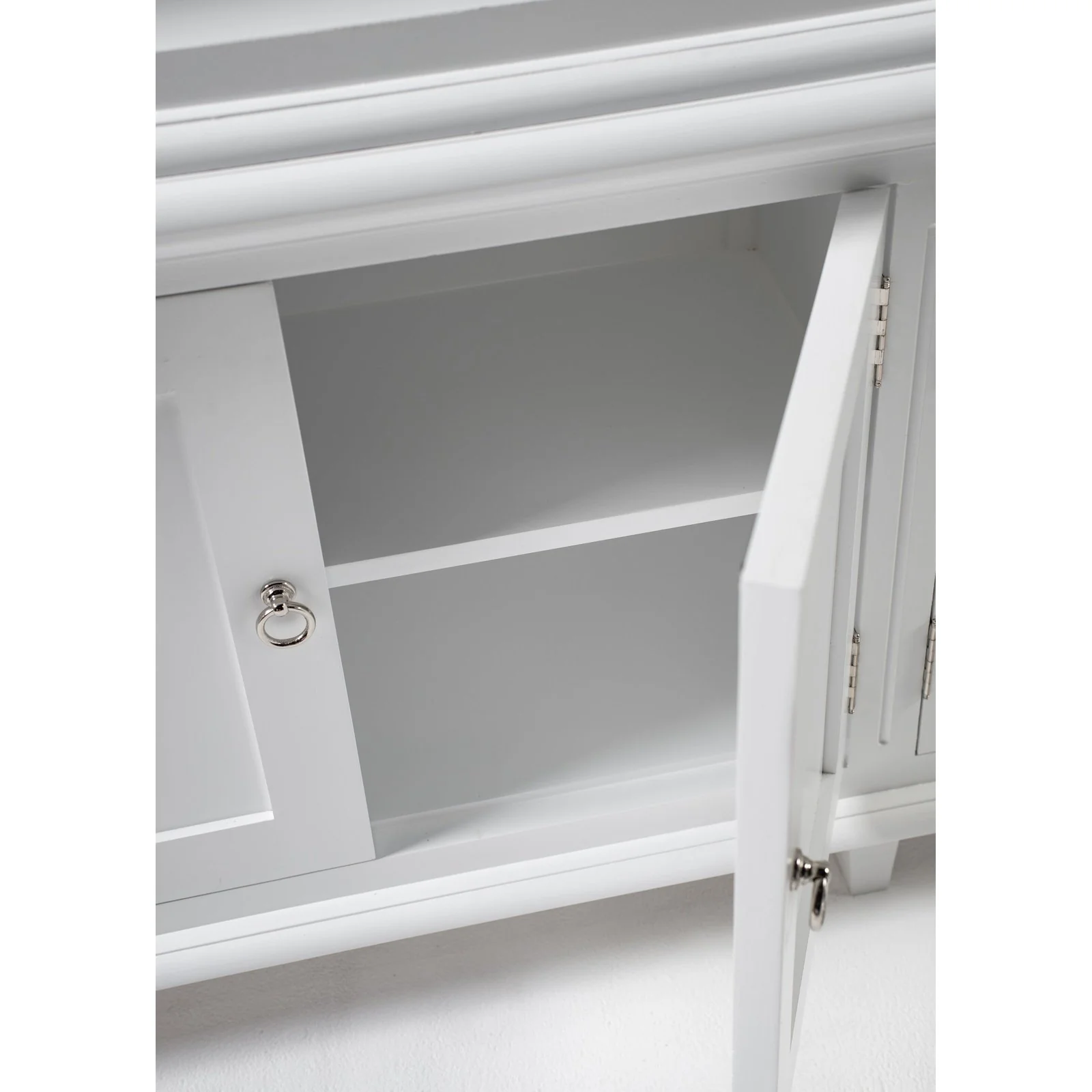 NovaSolo Skansen Double-Bay Hutch Unit in Classic White CA643 - Image 45