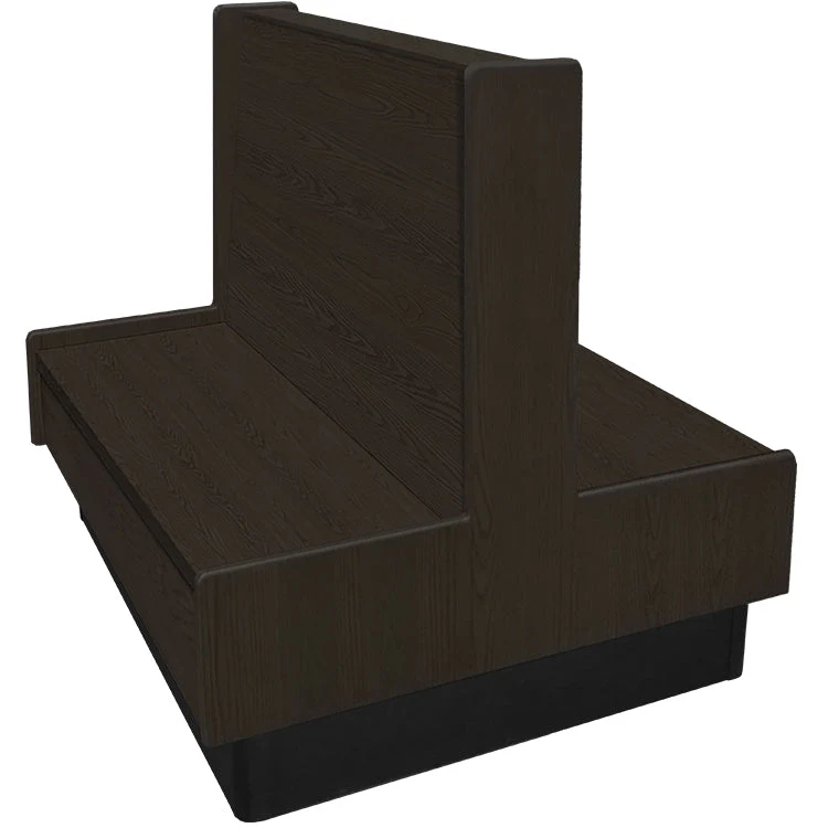 Oak Street Manufacturing Double 48" x 42" Aristocrat Wood Frame Booth - Image 7