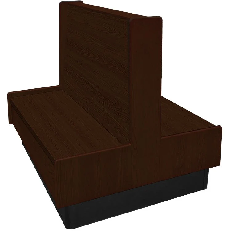 Oak Street Manufacturing Double 48" x 42" Aristocrat Wood Frame Booth - Image 8
