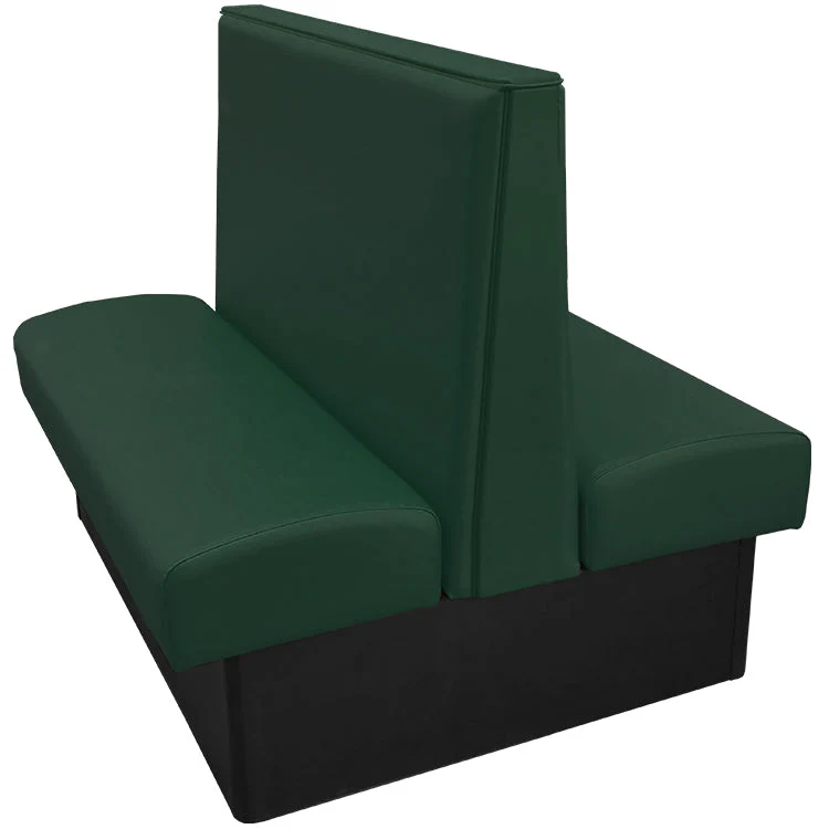 Oak Street Manufacturing Double 60" x 42" Cornell Vinyl/Upholstered Booth - Image 7