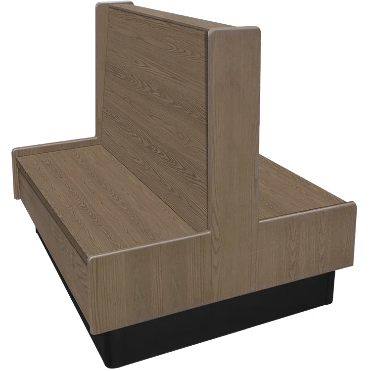 Oak Street Manufacturing Double 84" x 42" Aristocrat Wood Frame Booth - Image 9
