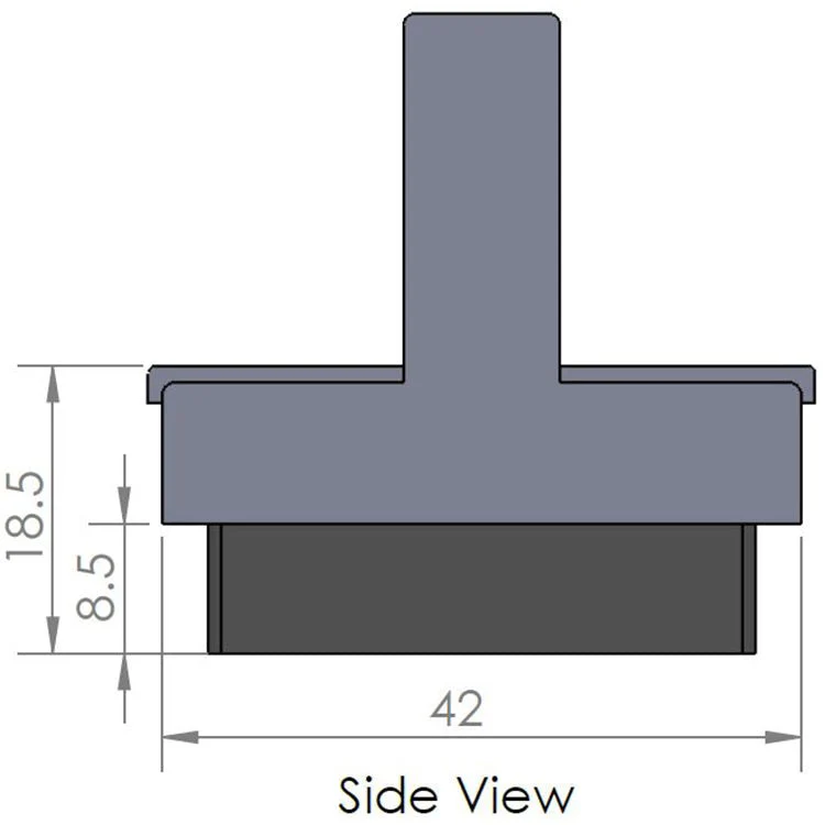 Oak Street Manufacturing Single 48" x 42" Aristocrat Wood Frame Booth - Image 14