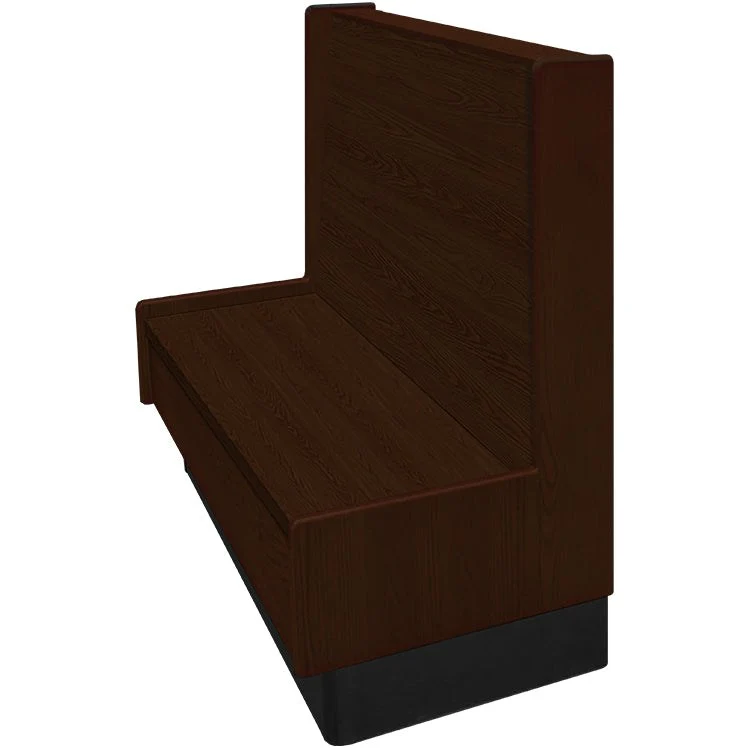 Oak Street Manufacturing Single 72" x 42" Aristocrat Wood Frame Booth - Image 8