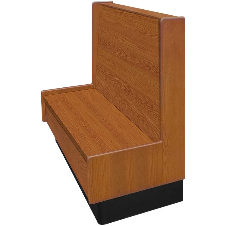 Oak Street Manufacturing Single 84" x 42" Aristocrat Wood Frame Booth - Image 2