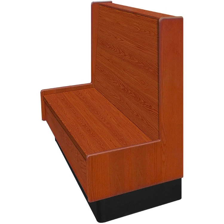 Oak Street Manufacturing Single 84" x 42" Aristocrat Wood Frame Booth - Image 5
