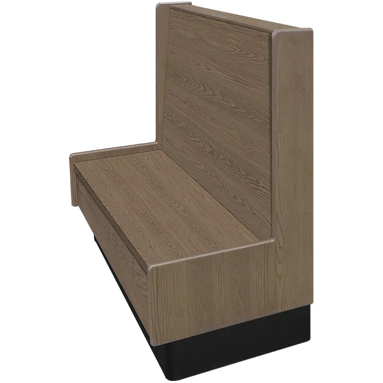 Oak Street Manufacturing Single 84" x 42" Aristocrat Wood Frame Booth - Image 9