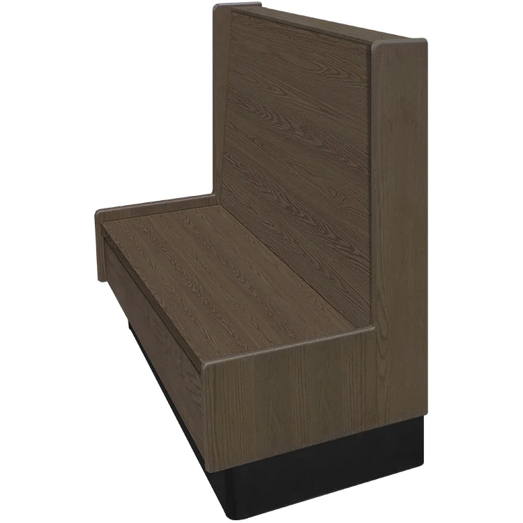 Oak Street Manufacturing Single 96" x 42" Aristocrat Wood Frame Booth - Image 11