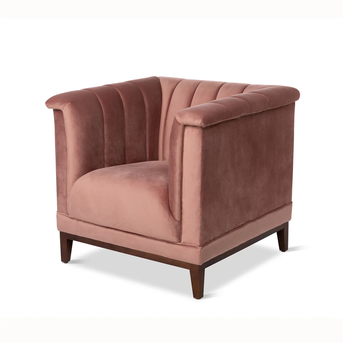 Park Hill Collection La Boheme Moira Rose Velvet Chair EFS26072 - Image 2
