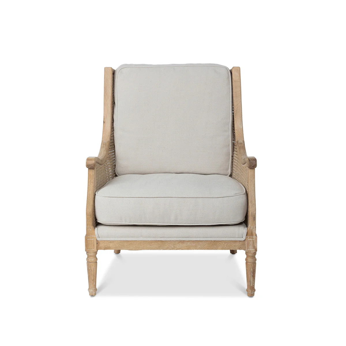 Park Hill Collections Coastal Cottage Monica Cane Back Wing Chair EFS20773 - Image 3