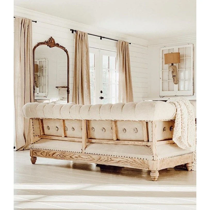 Park Hill Collections Country French Hillcrest Tufted Sofa EFS81664 - Image 11