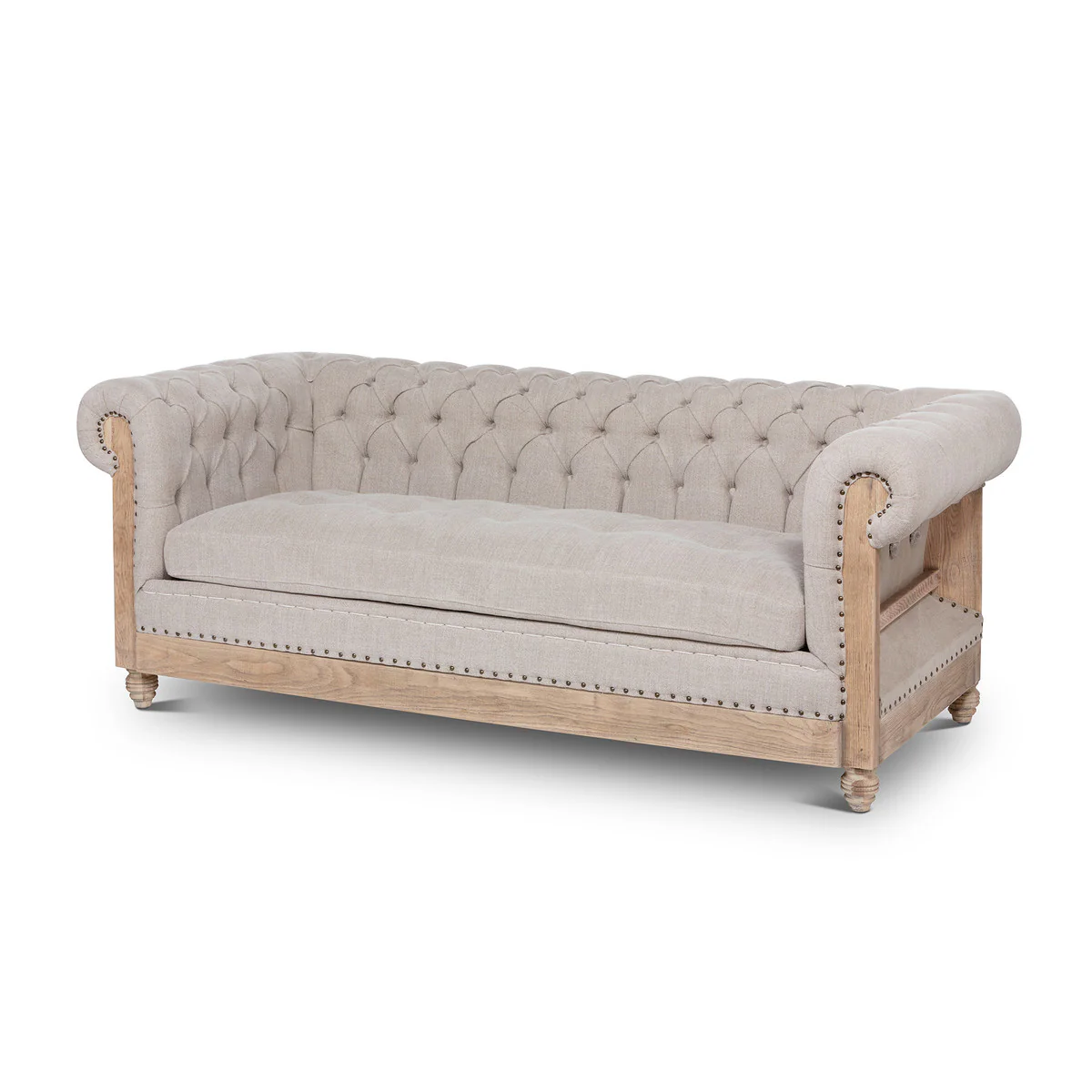 Park Hill Collections Country French Hillcrest Tufted Sofa EFS81664 - Image 3