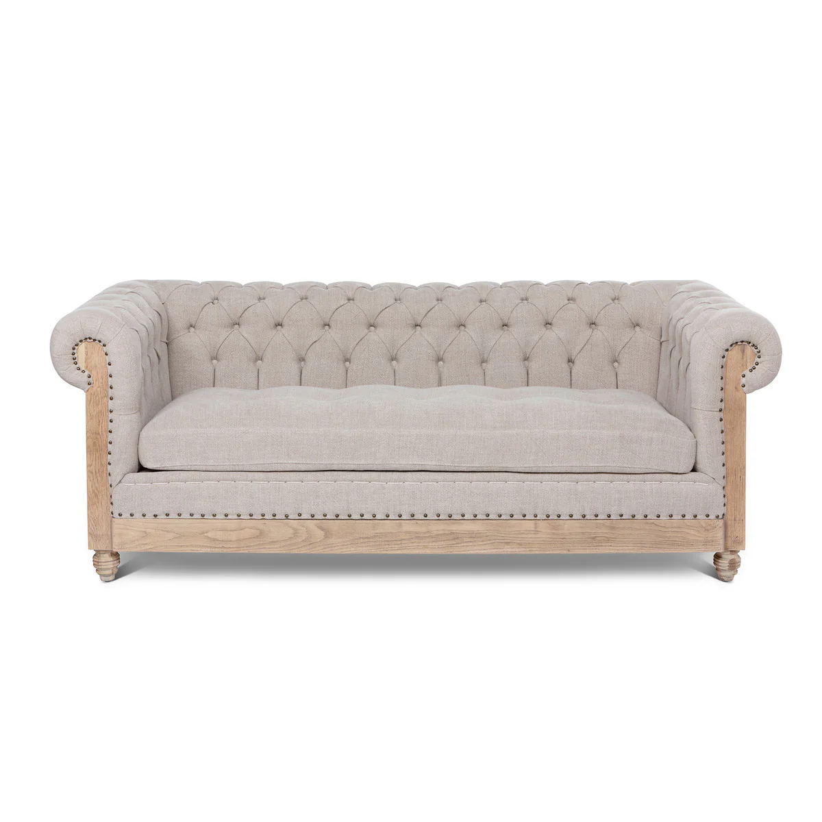 Park Hill Collections Country French Hillcrest Tufted Sofa EFS81664 - Image 4