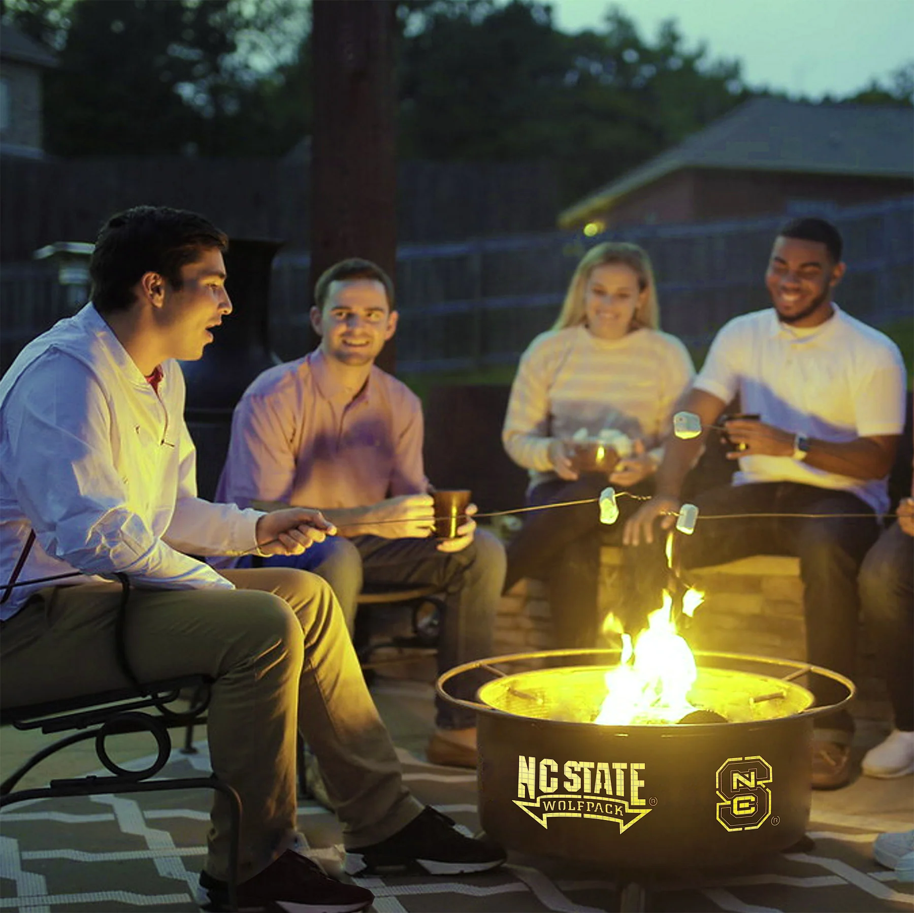 Patina Products North Carolina State Fire Pit F237 - Image 4