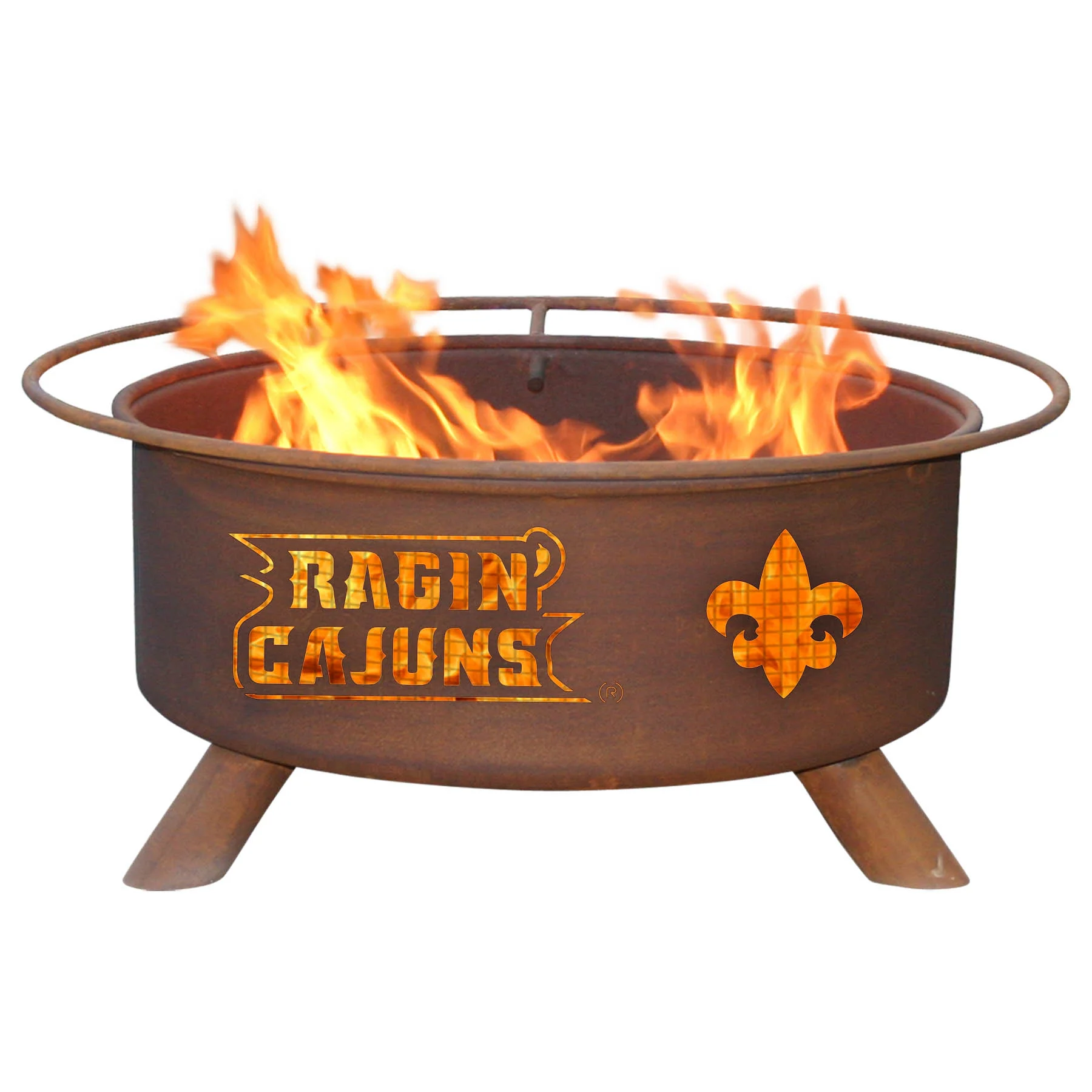 Patina Products University of Louisiana, Lafayette Fire Pit F483 - Image 2