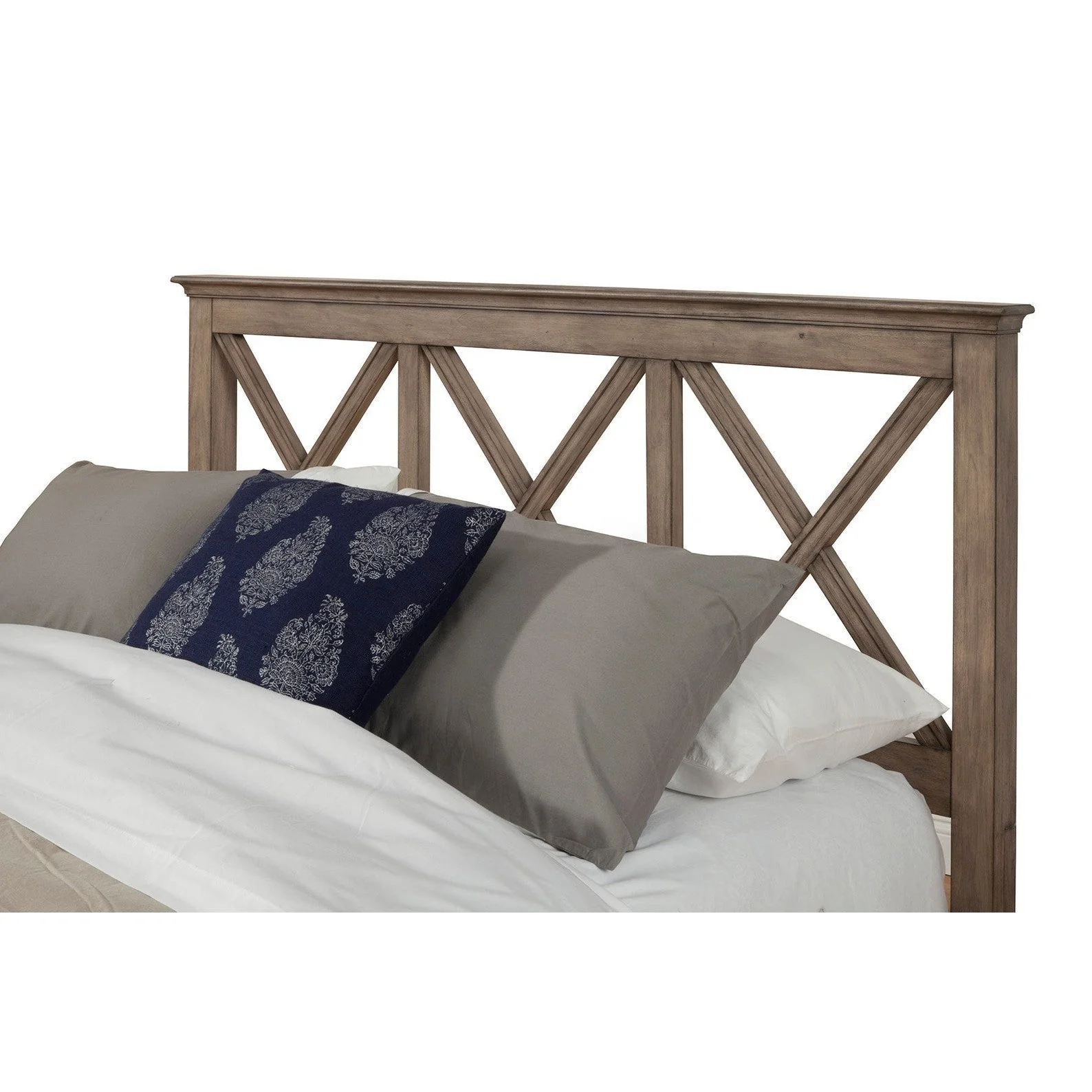 Alpine Furniture Potter Queen Panel Bed, French Truffle 1055-01Q - Image 4