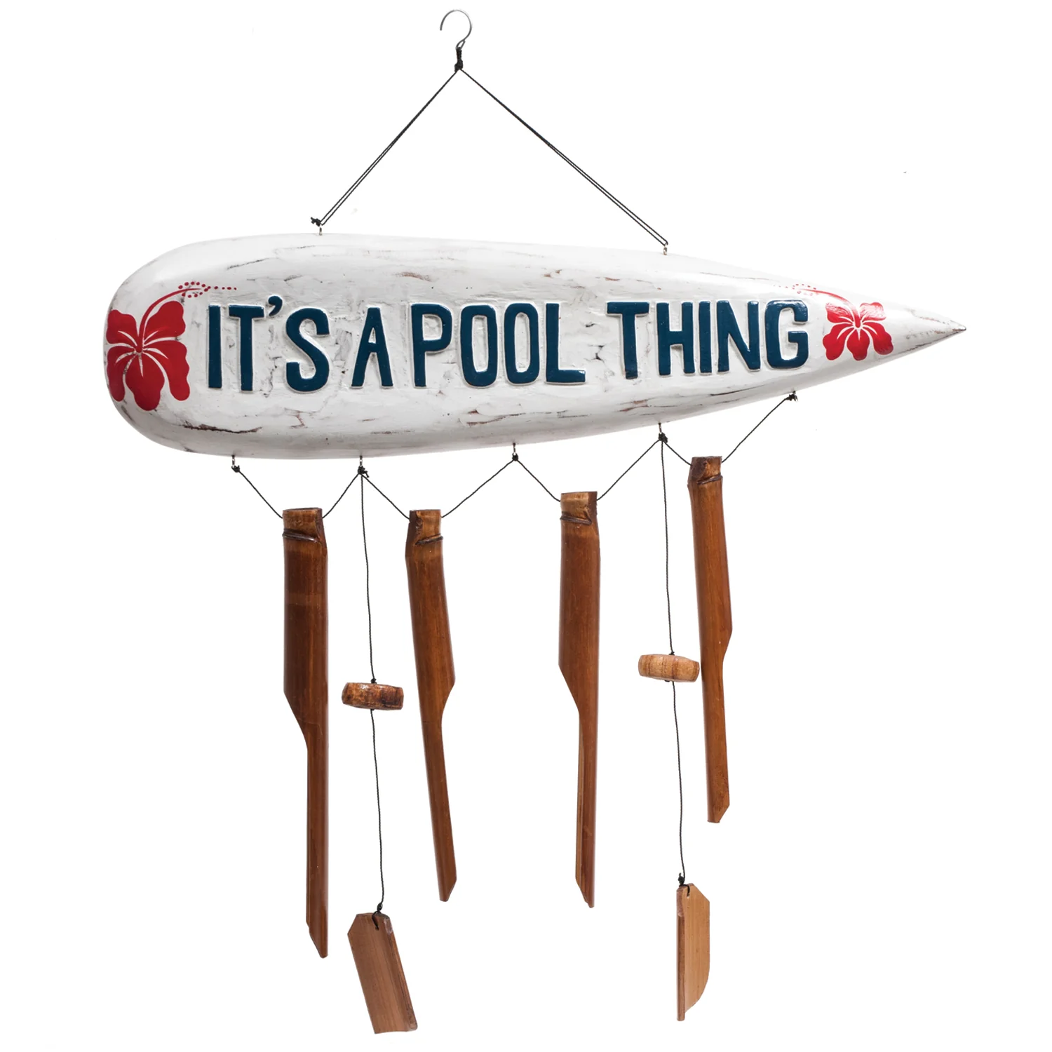 RAM Outdoor Décor It'S A Pool Thing Wind Chimes ODR777