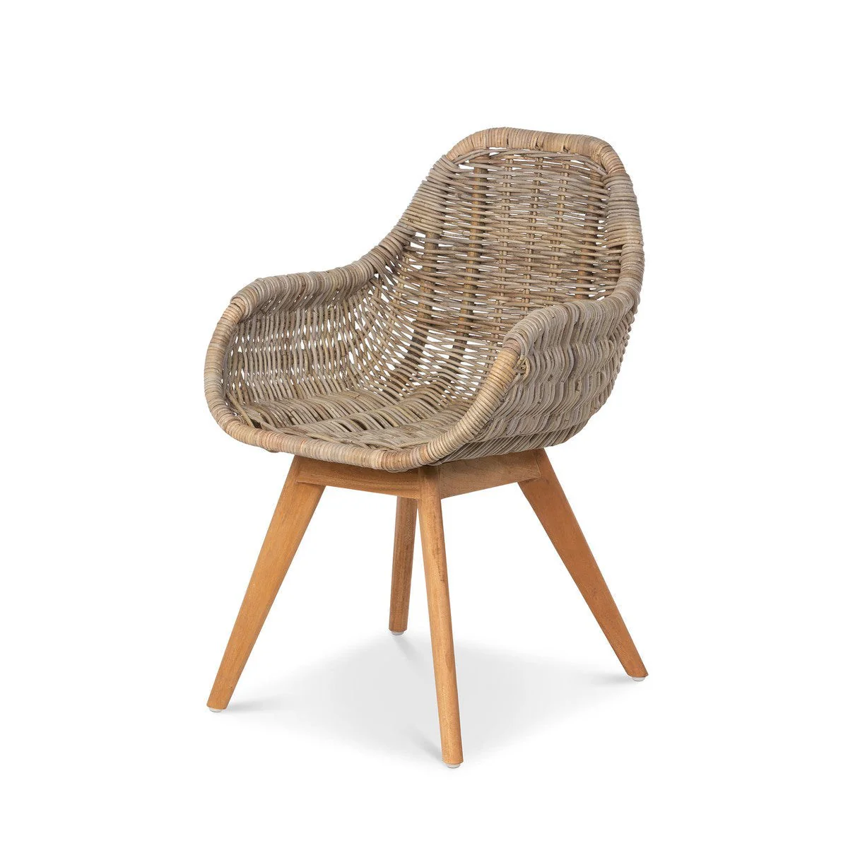 Park Hill Collection Rattan Lounge Chair EFS16006 - Image 3