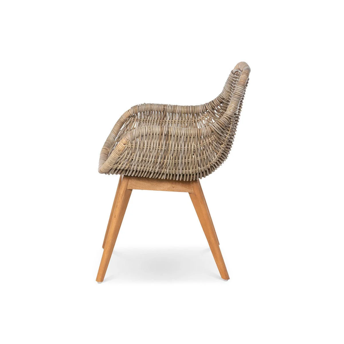 Park Hill Collection Rattan Lounge Chair EFS16006 - Image 4