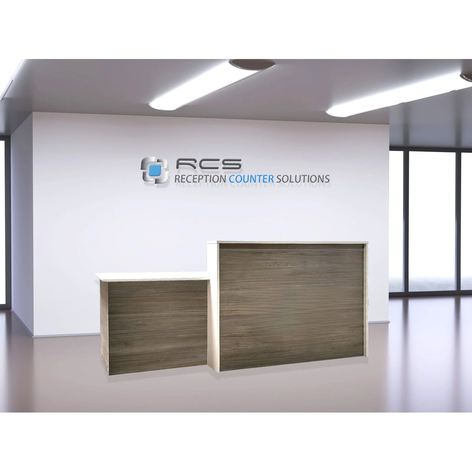 Reception Counter Solutions ADA Malibu Reception Desk - Image 3