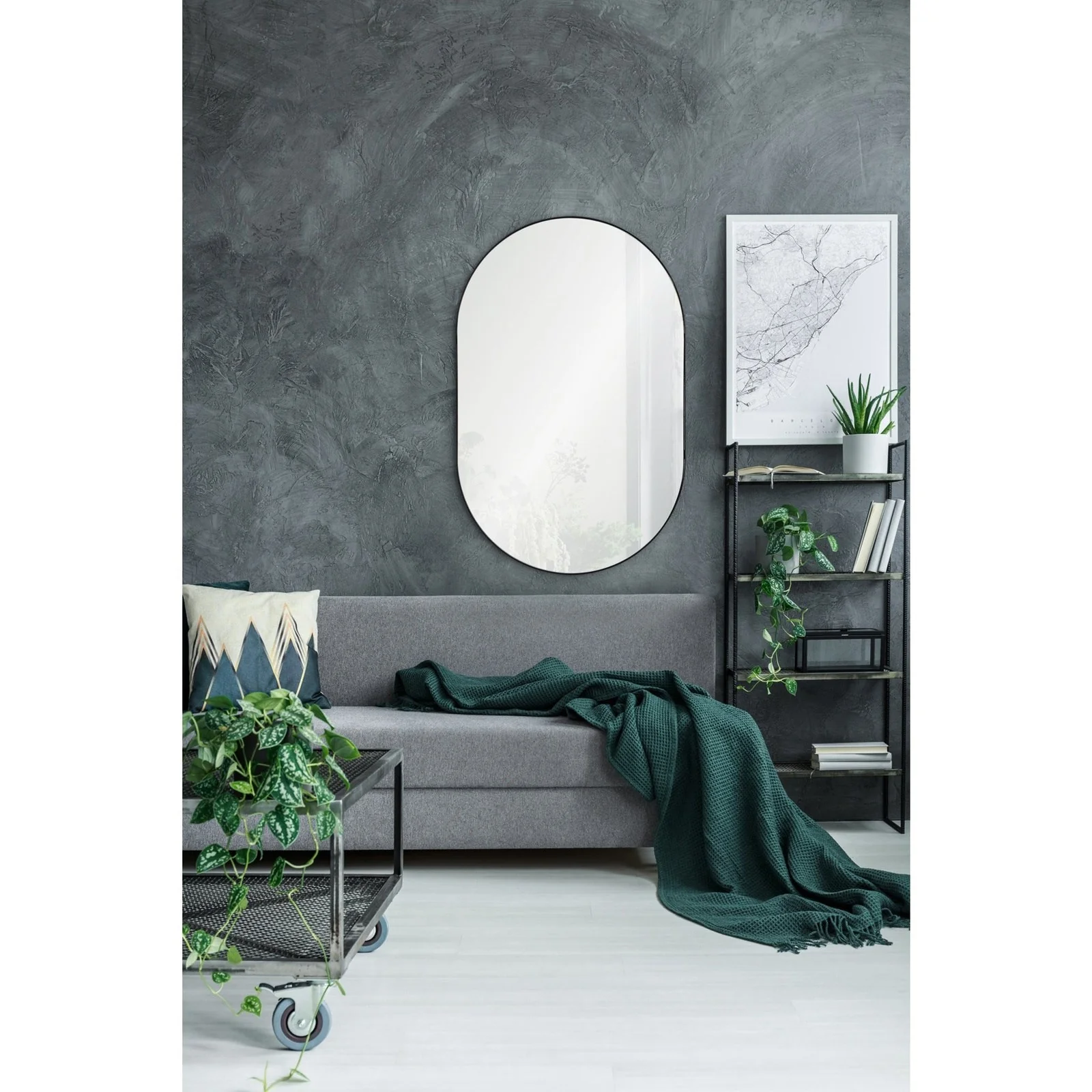RenWil Webester Oval Mirror NDD220M009 - Image 2