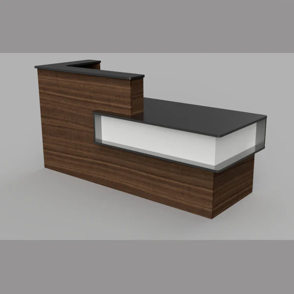 Reception Counter Solutions - Santa Barbara Reception Desk - Image 3