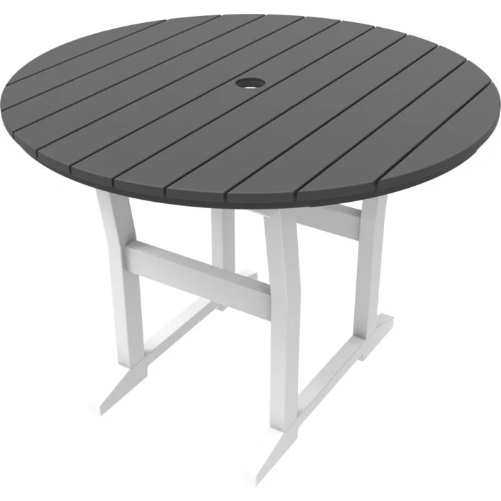 Seaside Casual Coastline Cafe Round Dining Table - Image 3