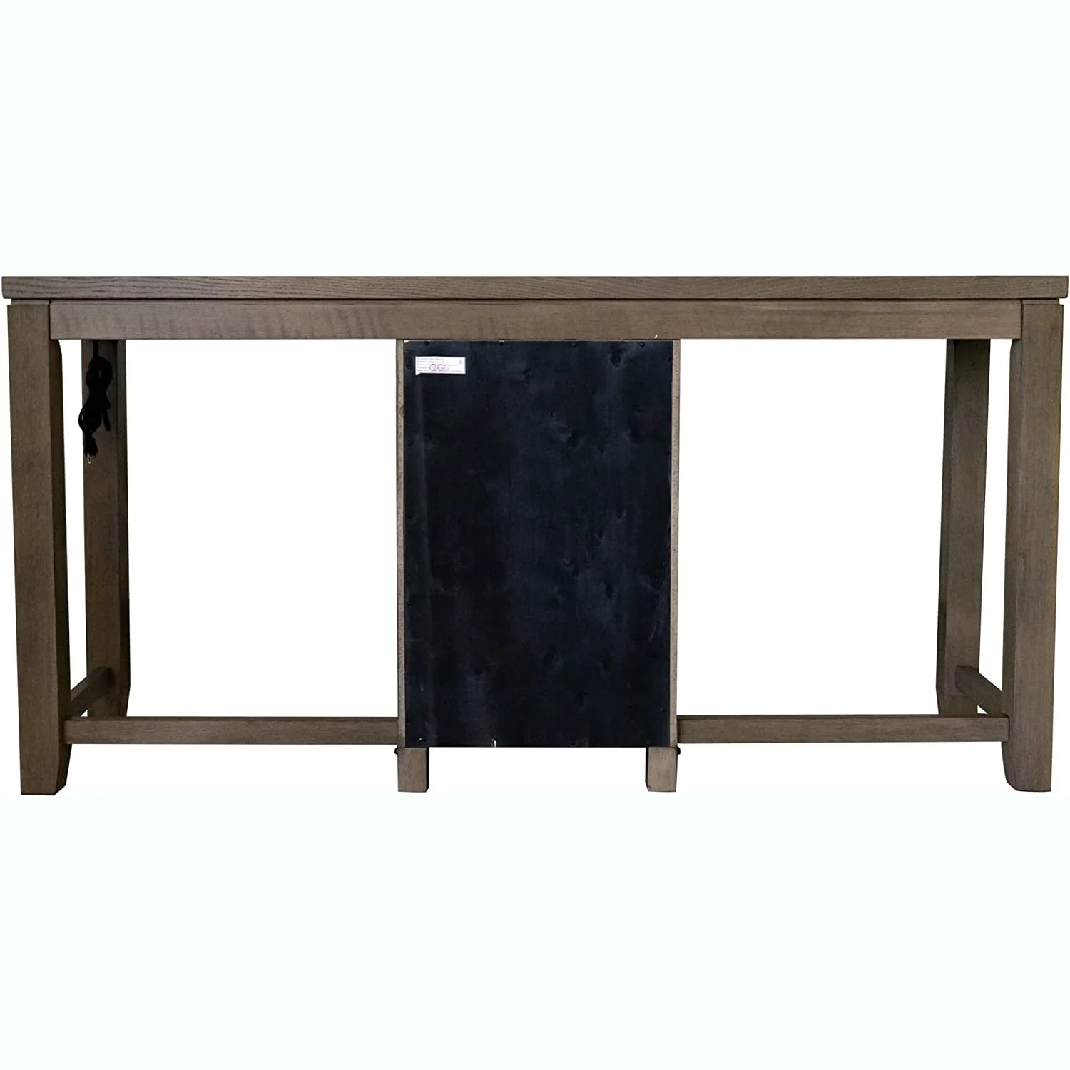 Sunset Trading Saunders 71" Narrow Bar Console Sofa Table with Charging Station - Image 2