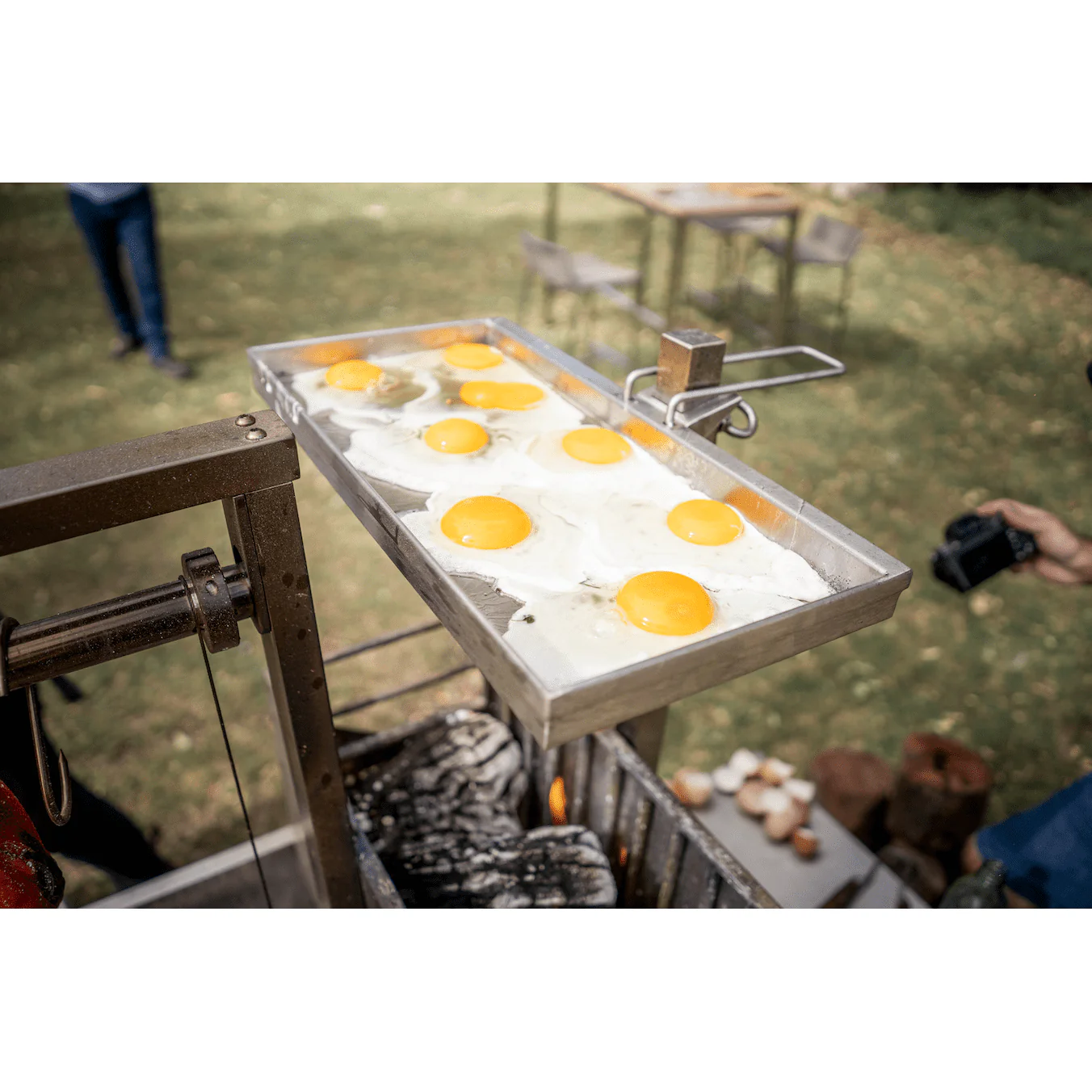 Tagwood BBQ Height Adjustable Griddle | BBQ54SS - Image 6