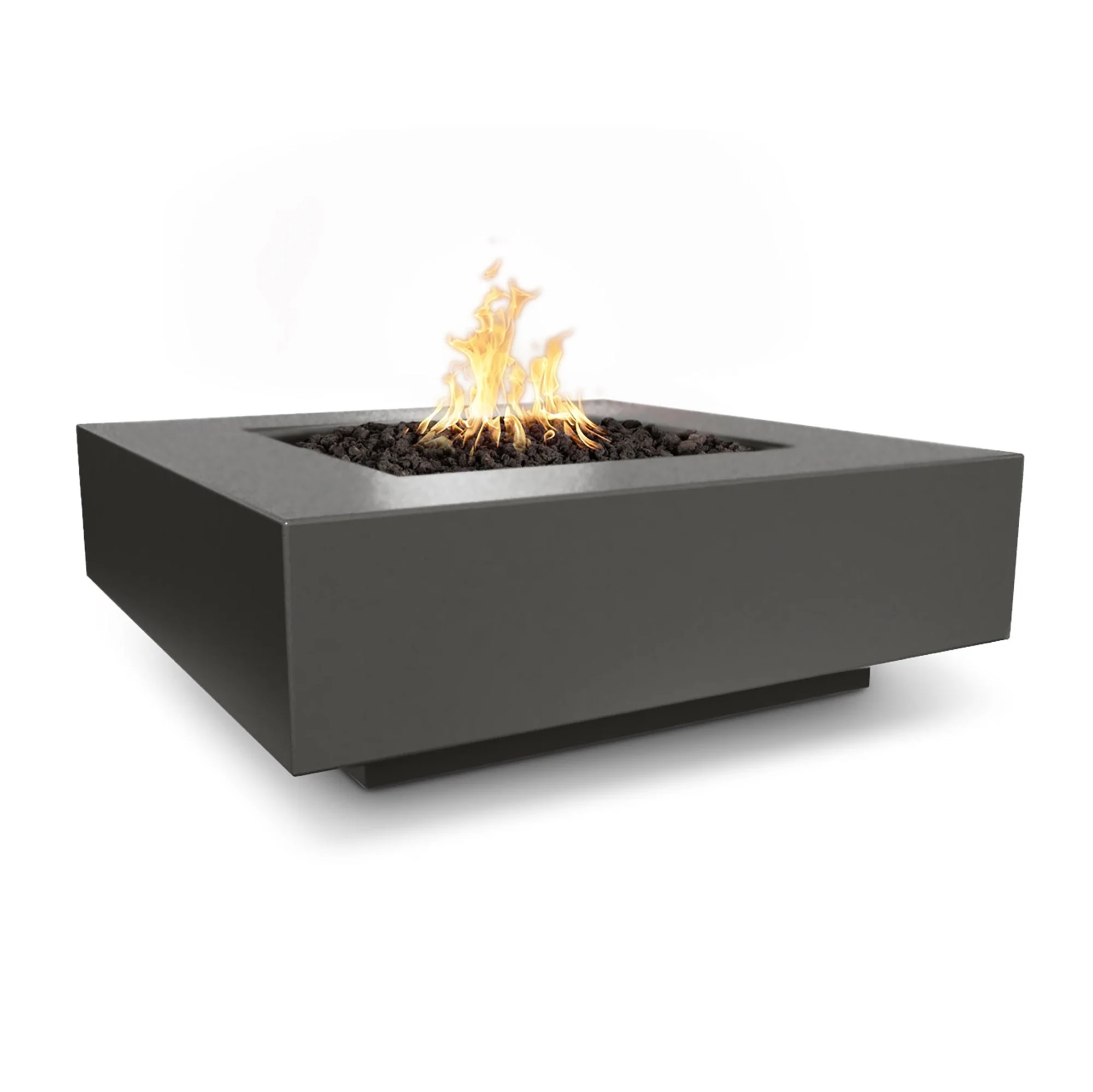 The Outdoor Plus 48" Cabo Square Fire Pit | GFRC Concrete - Image 2