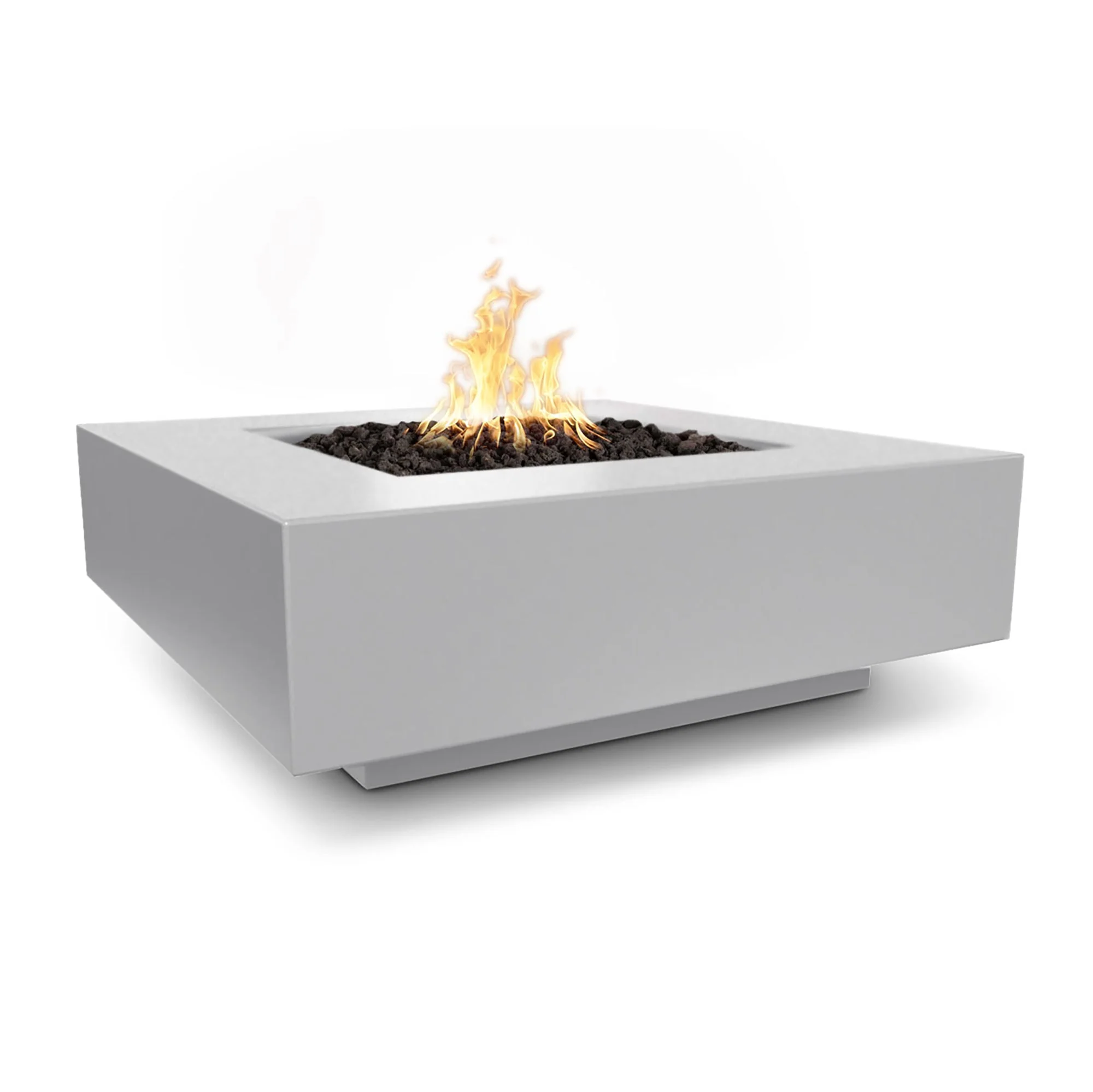 The Outdoor Plus 48" Cabo Square Fire Pit | GFRC Concrete - Image 7