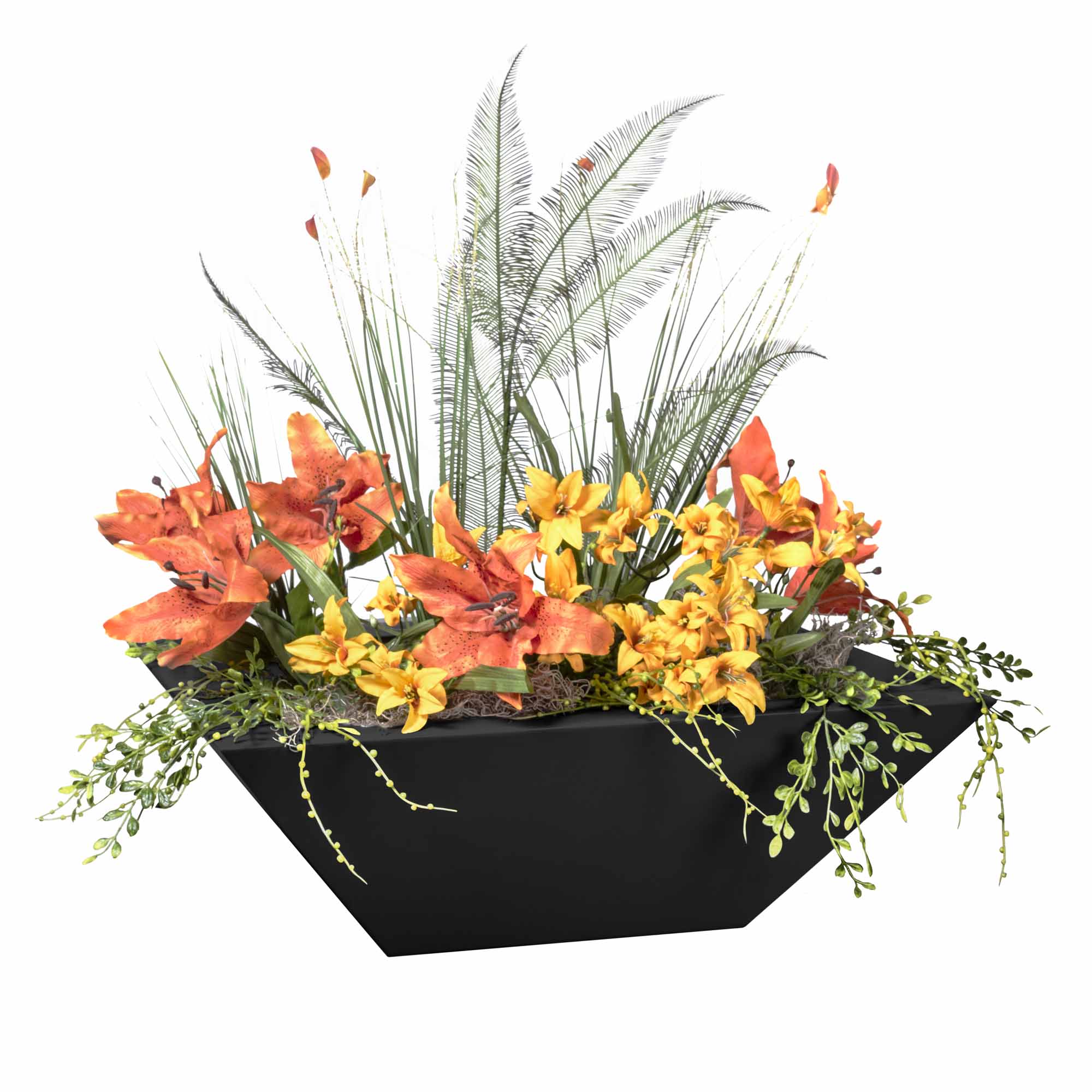 The Outdoor Plus Maya Planter Bowl | Metal Powder Coat
